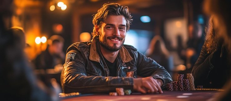 Dealer profesional arenabos77 dalam sesi Blackjack live dengan antarmuka pemain yang jelas